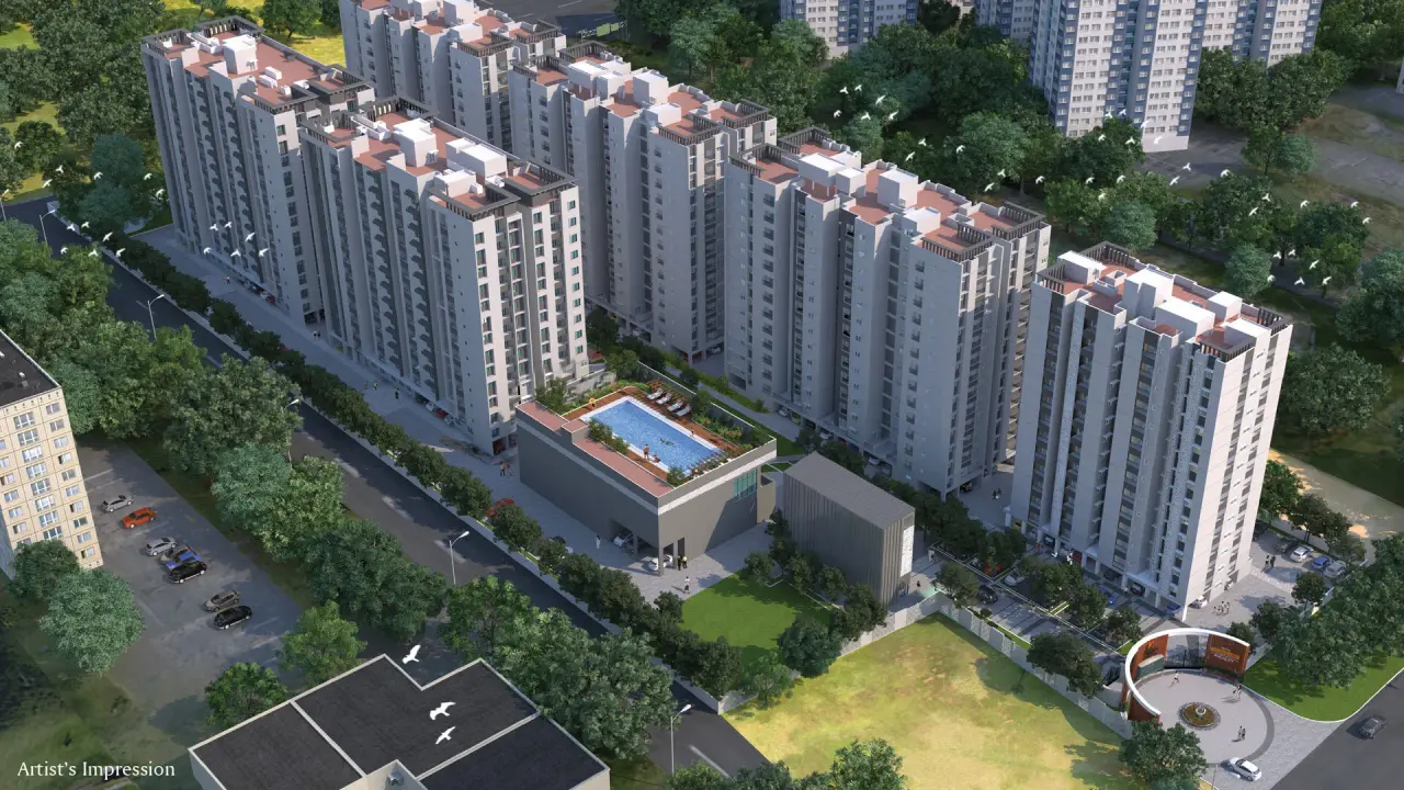 Prestige Windsor Park in Central Chennai (artist&rsquo;s impression)